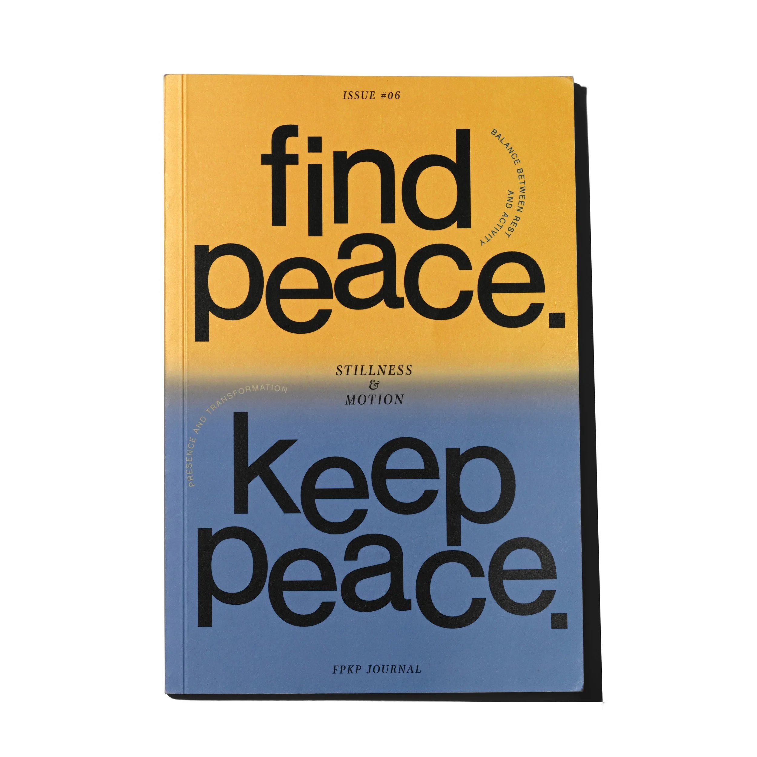 Find Peace. Keep Peace.